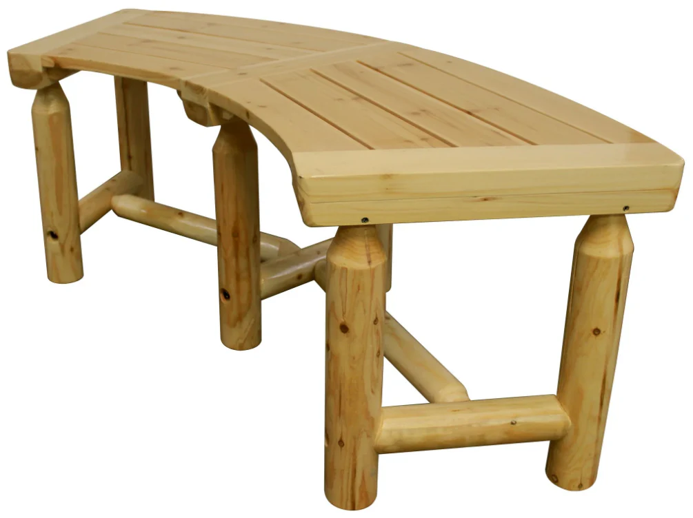 Aspen Curved Bench - Image 3