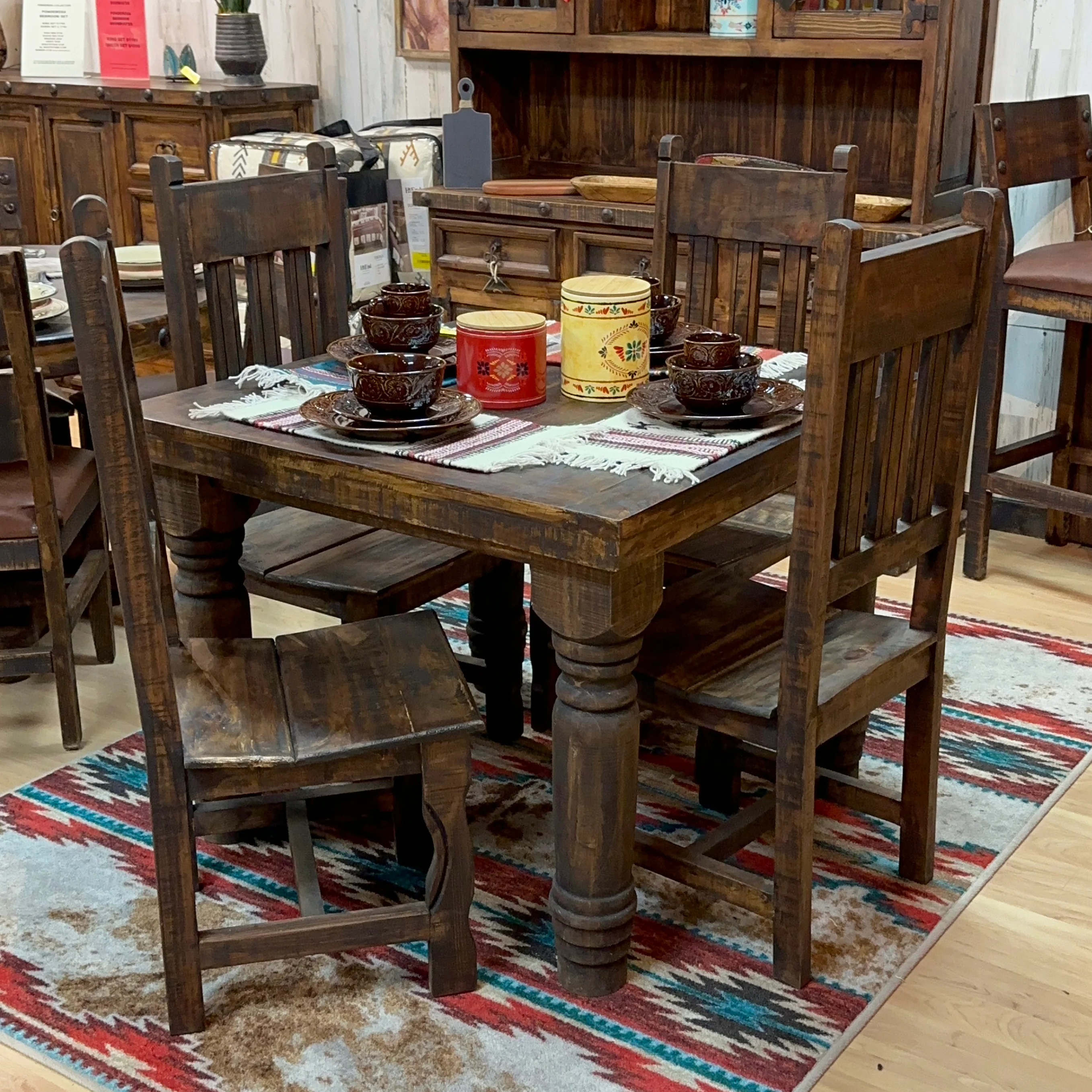 Bonanza Square Dining Set - Image 4
