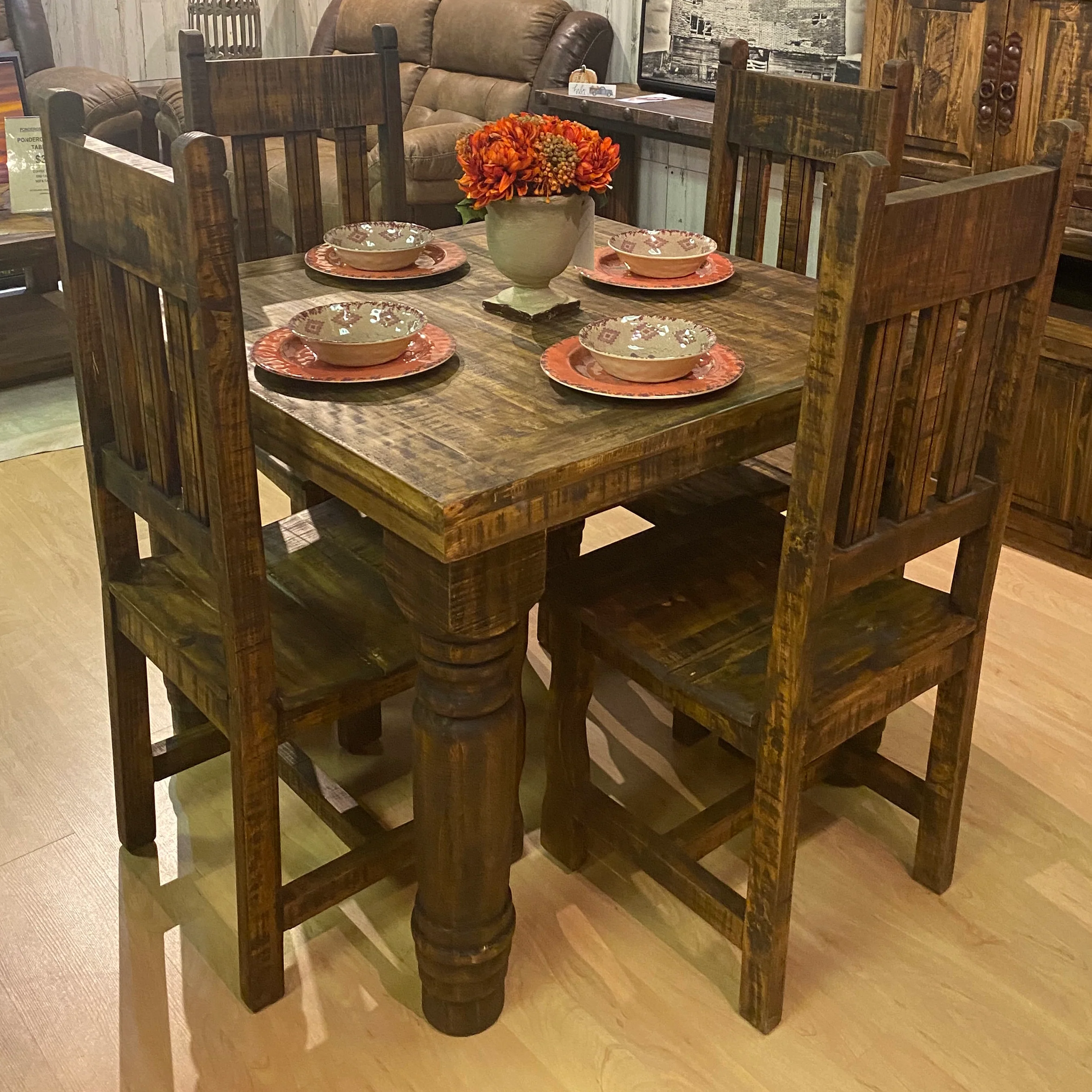 Bonanza Square Dining Set - Image 5