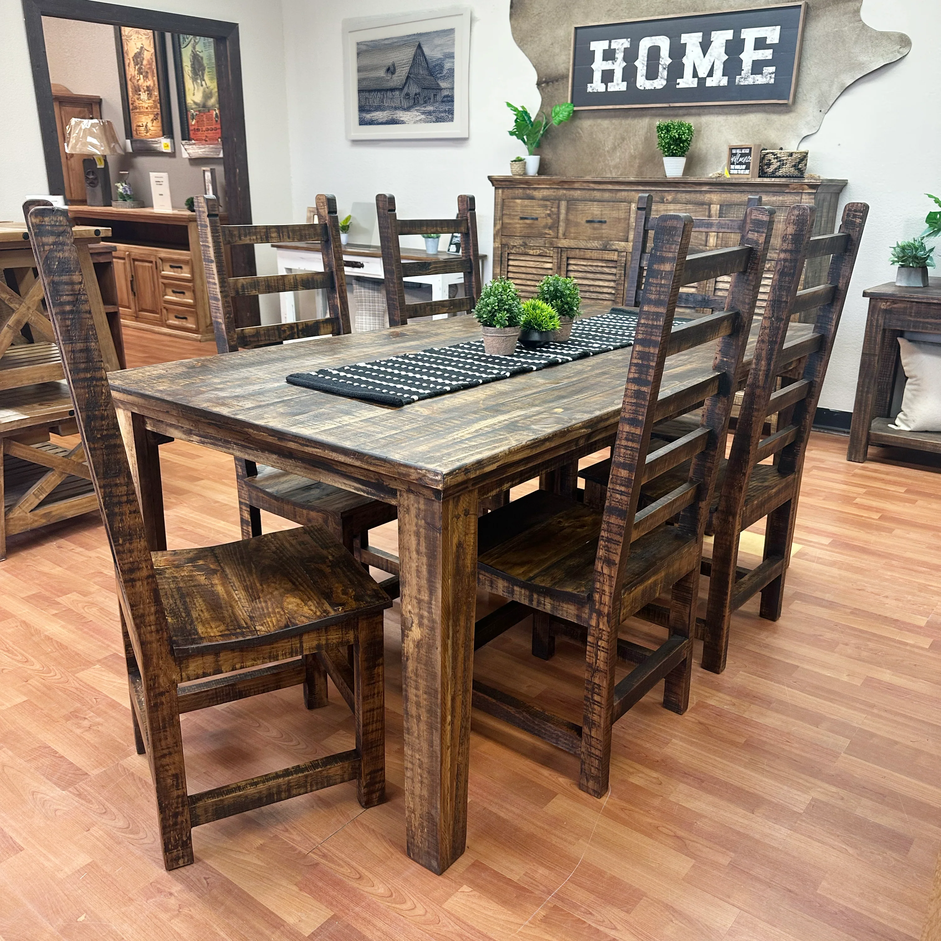 Lonestar 6' Dining Set - Image 2
