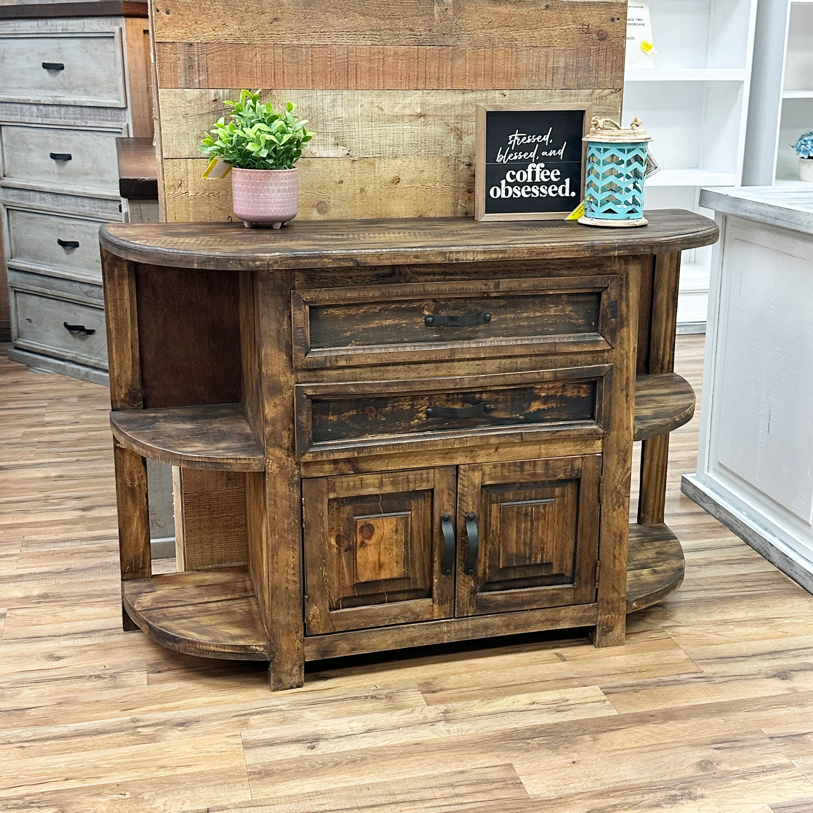 Distressed Accent Console - Image 4