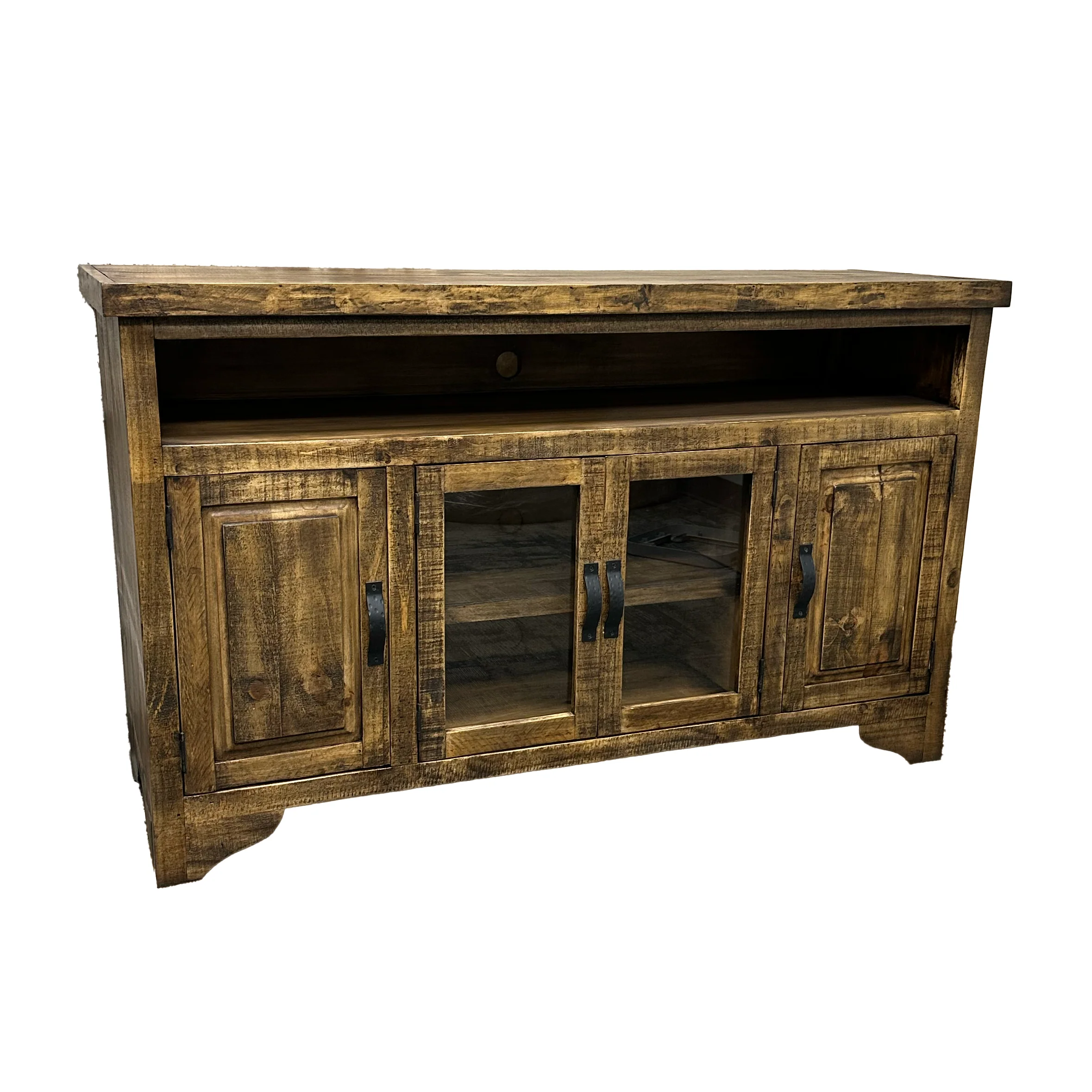 Modern Rustic 60" TV Stand - Image 4