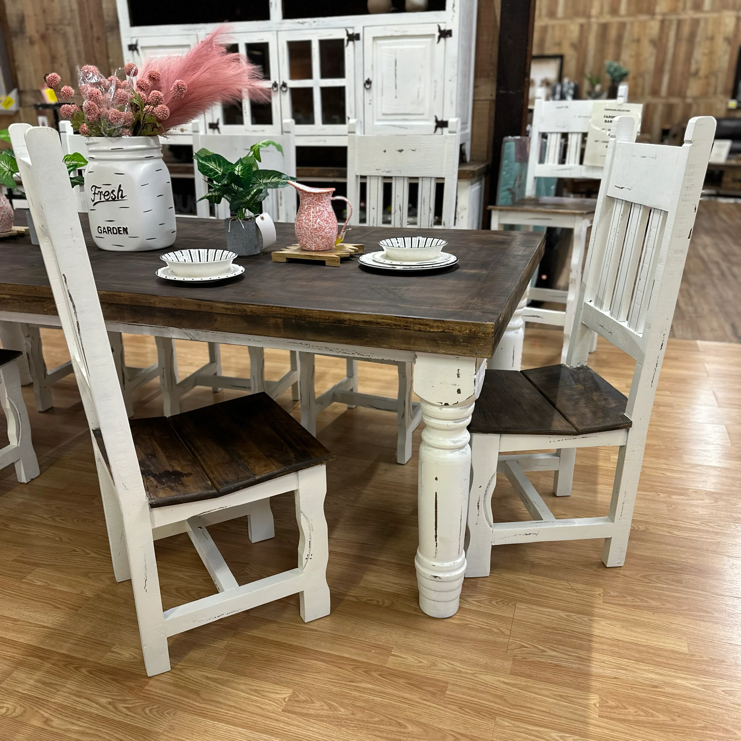 Farmhouse 8' Dining Set - Image 7