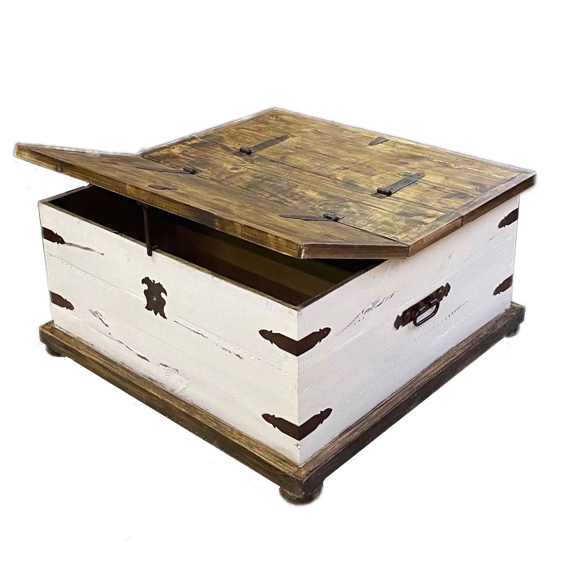 Farmhouse Trunk Coffee Table - Image 3