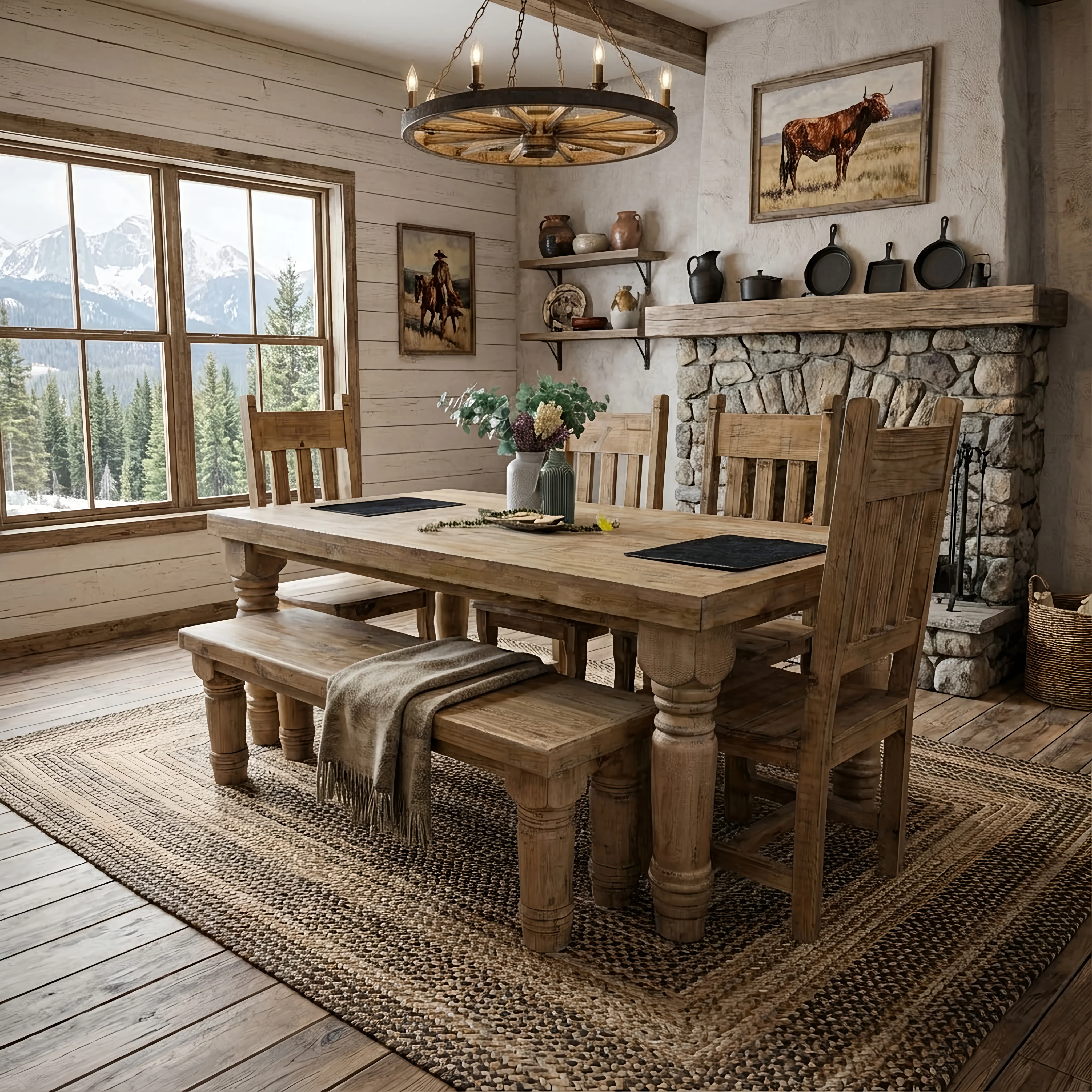 Frontier 6' Dining Set