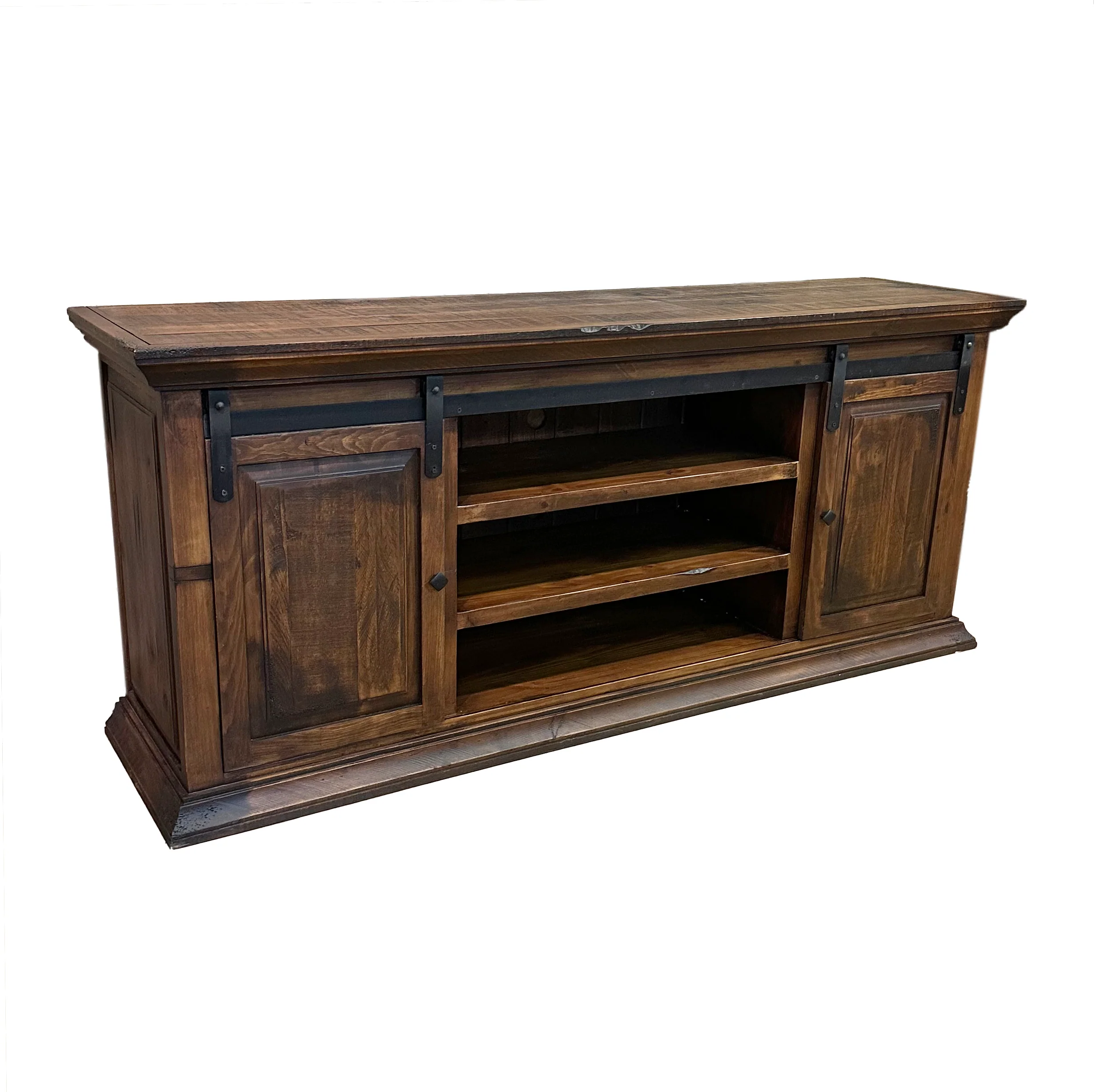 Brazos 75" Barn Door TV Stand - Image 3