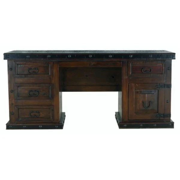 Old West Computer Desk - Image 4