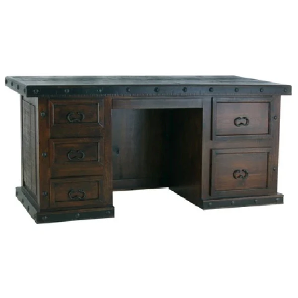 Old West Executive Desk - Image 5