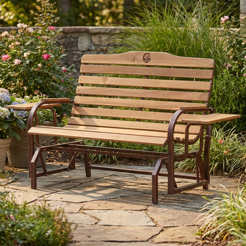 Iron Grove Glider w/ Side Trays