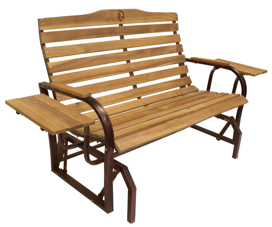 Iron Grove Glider w/ Side Trays - Image 2