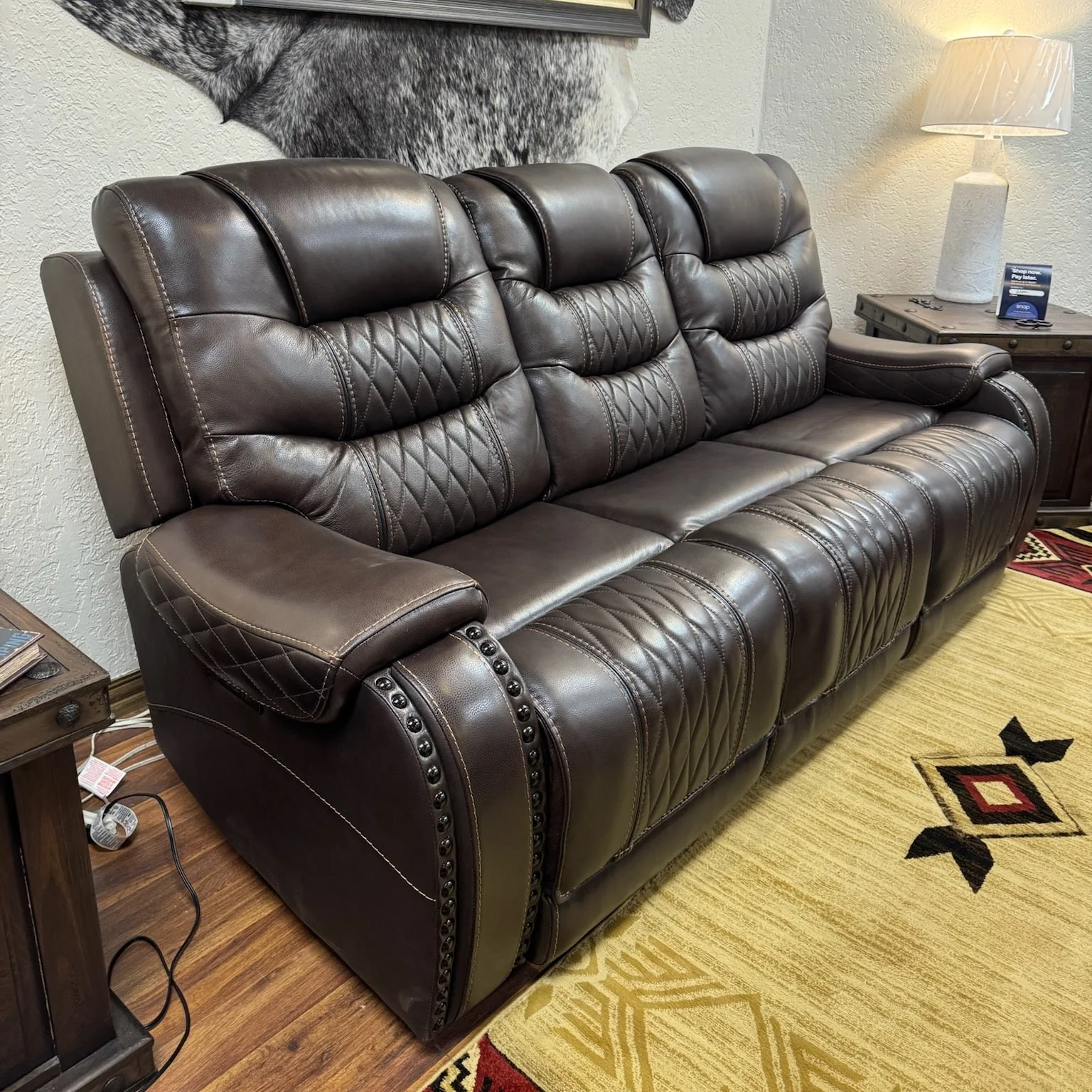 Maverick Leather Sofa - Image 5