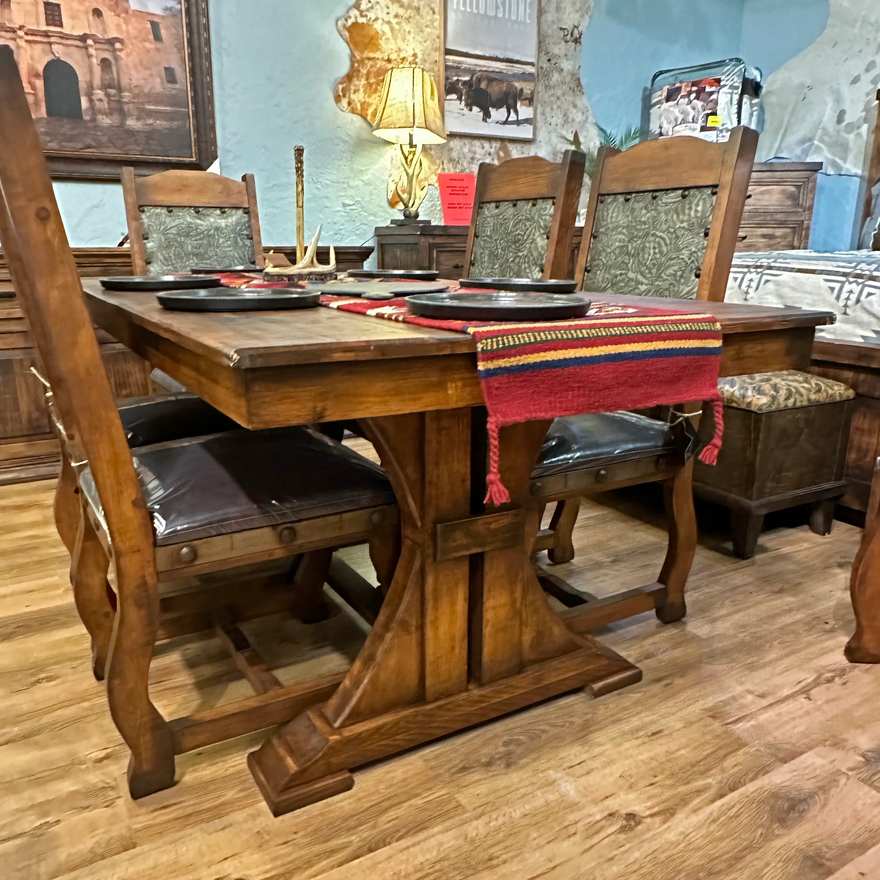 Pecos 6' Dining Set - Image 3