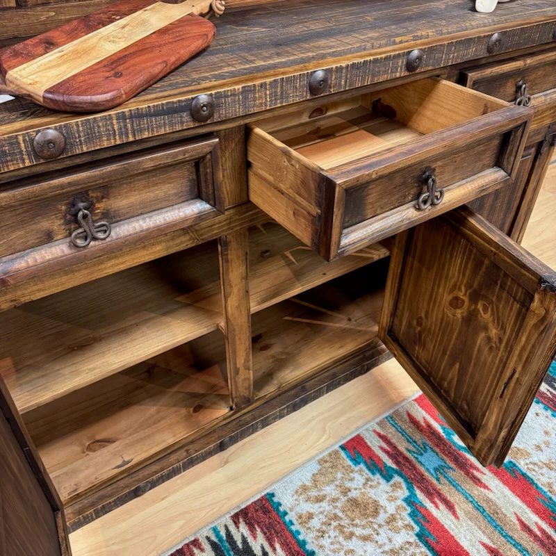 Ponderosa 3 Door Hutch - Image 3