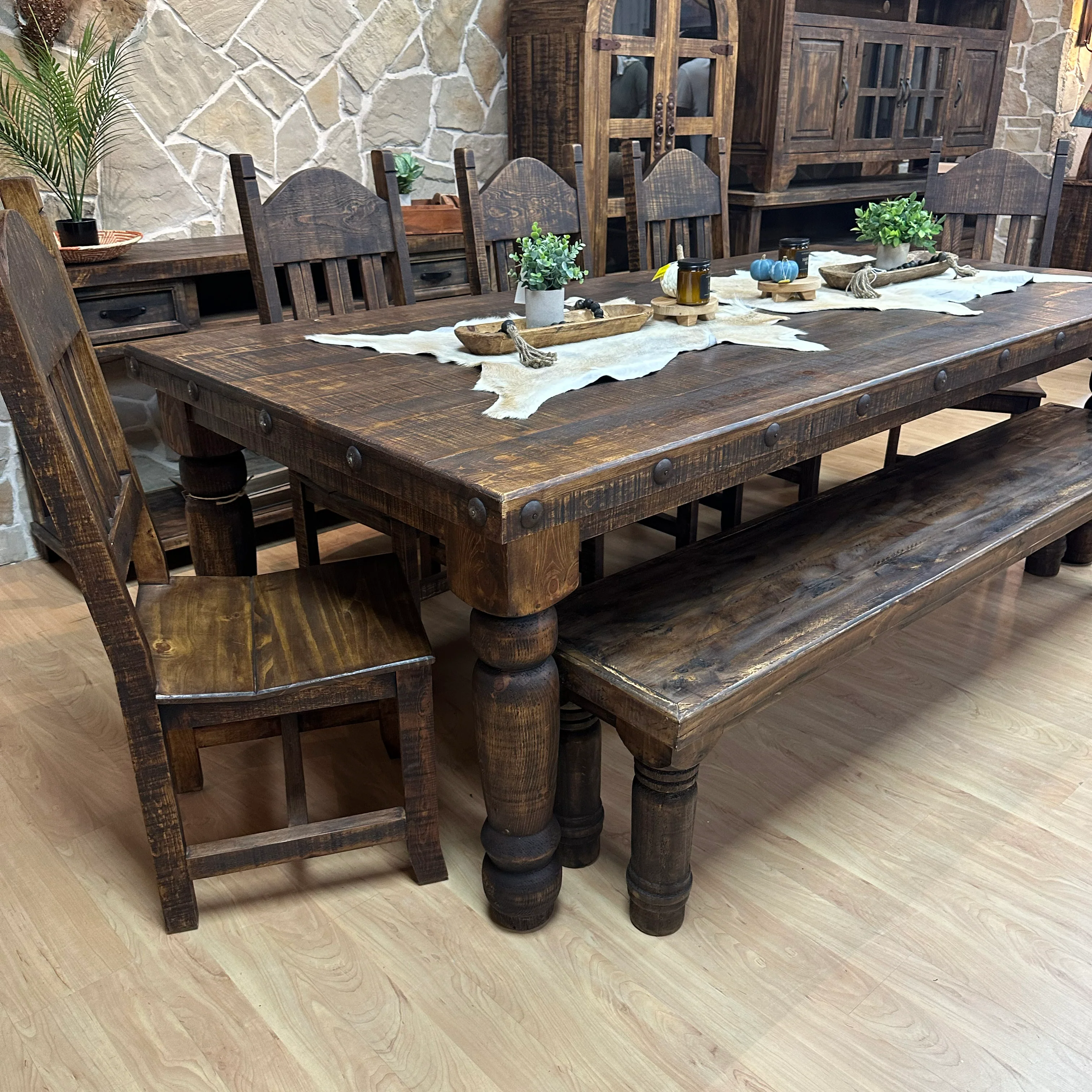 Ponderosa 8' Dining Set - Image 7
