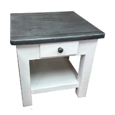 Slate End Table