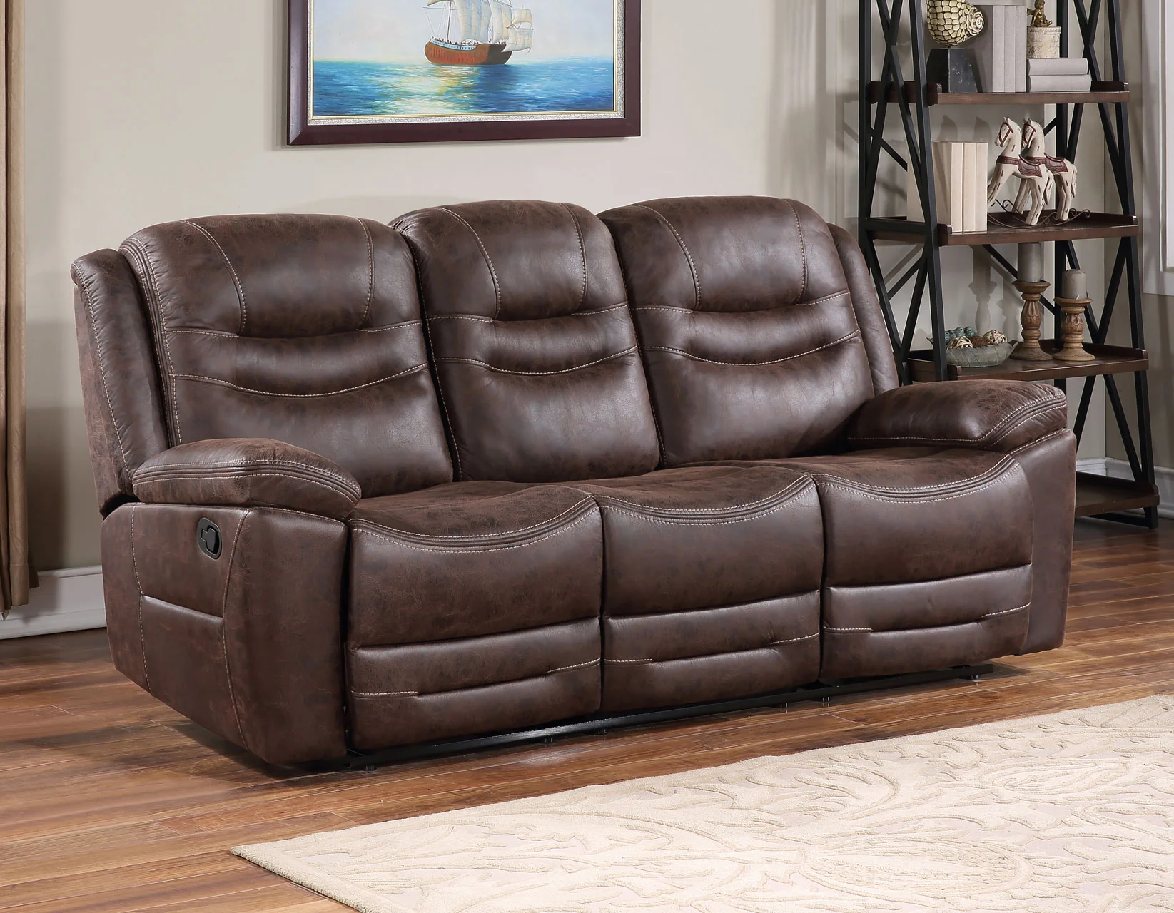 Stetson Reclining Sofa Set - Image 3