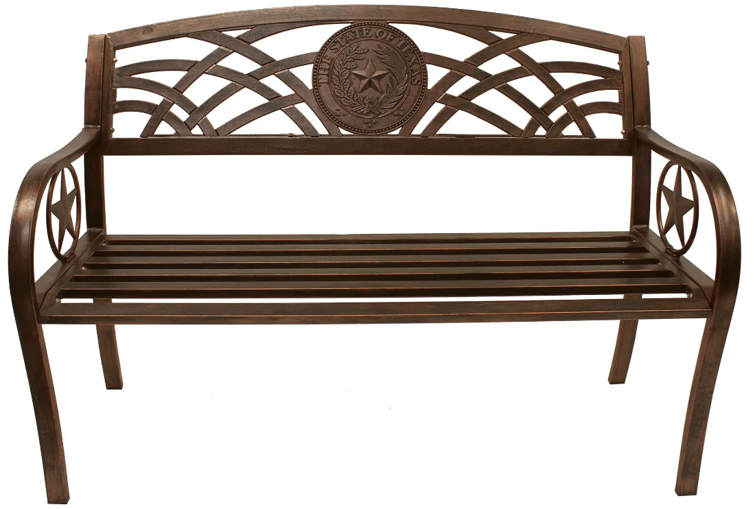 Texas State Seal Bench - Image 3
