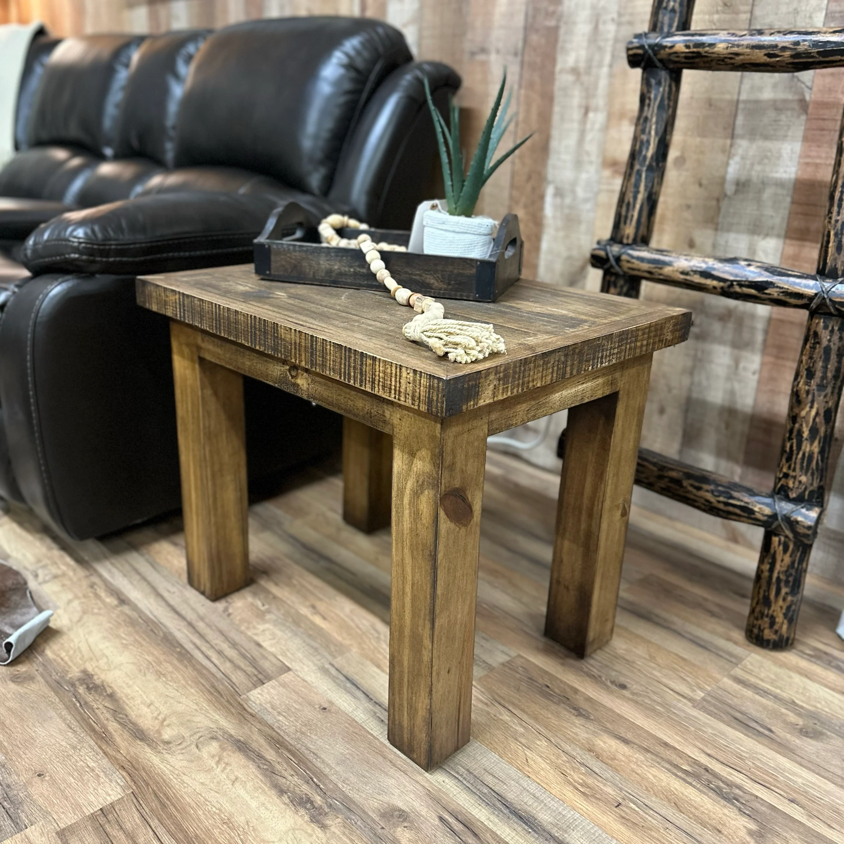 Modern Rustic Coffee Table Set - Image 3