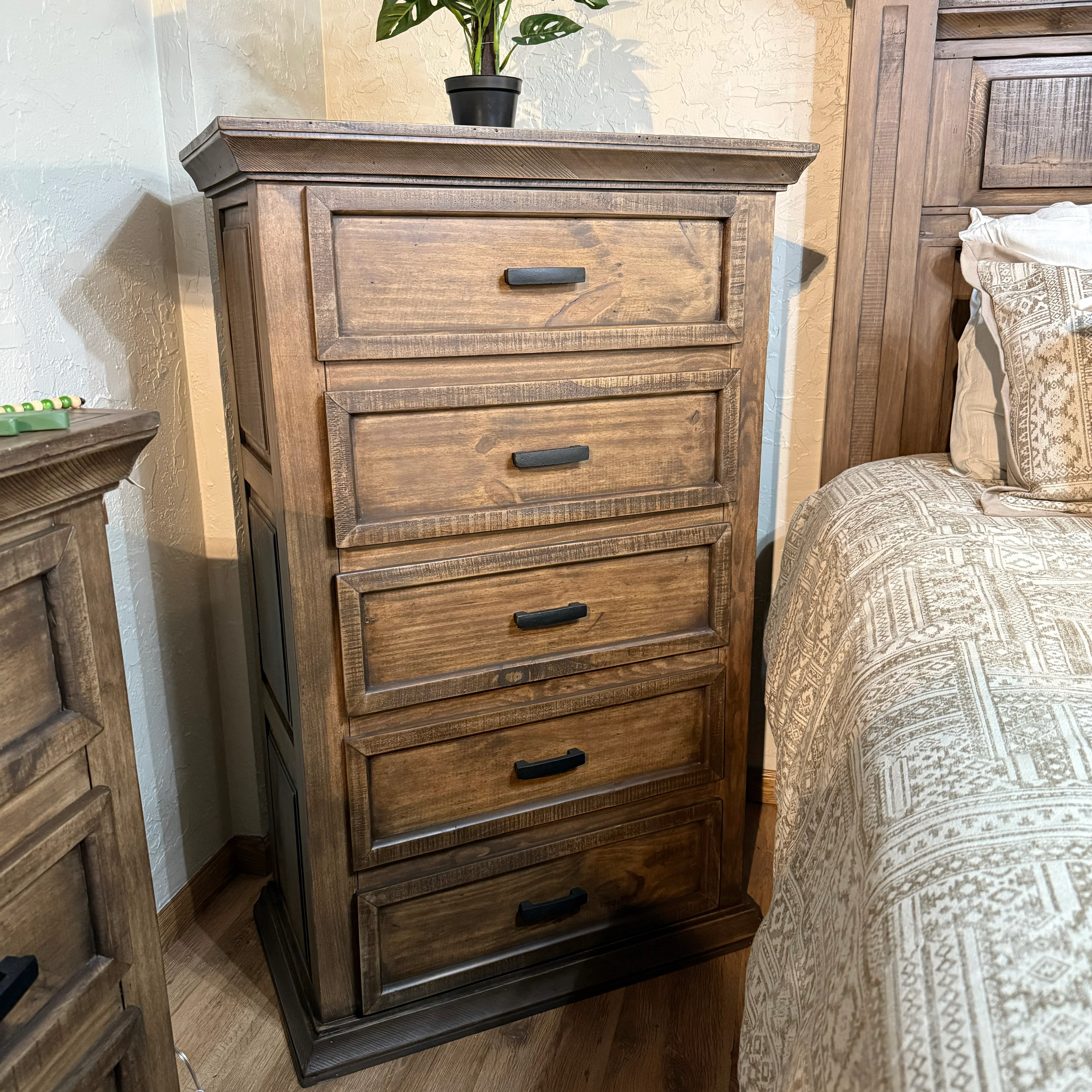 Western Coffee Bedroom Set - Image 3