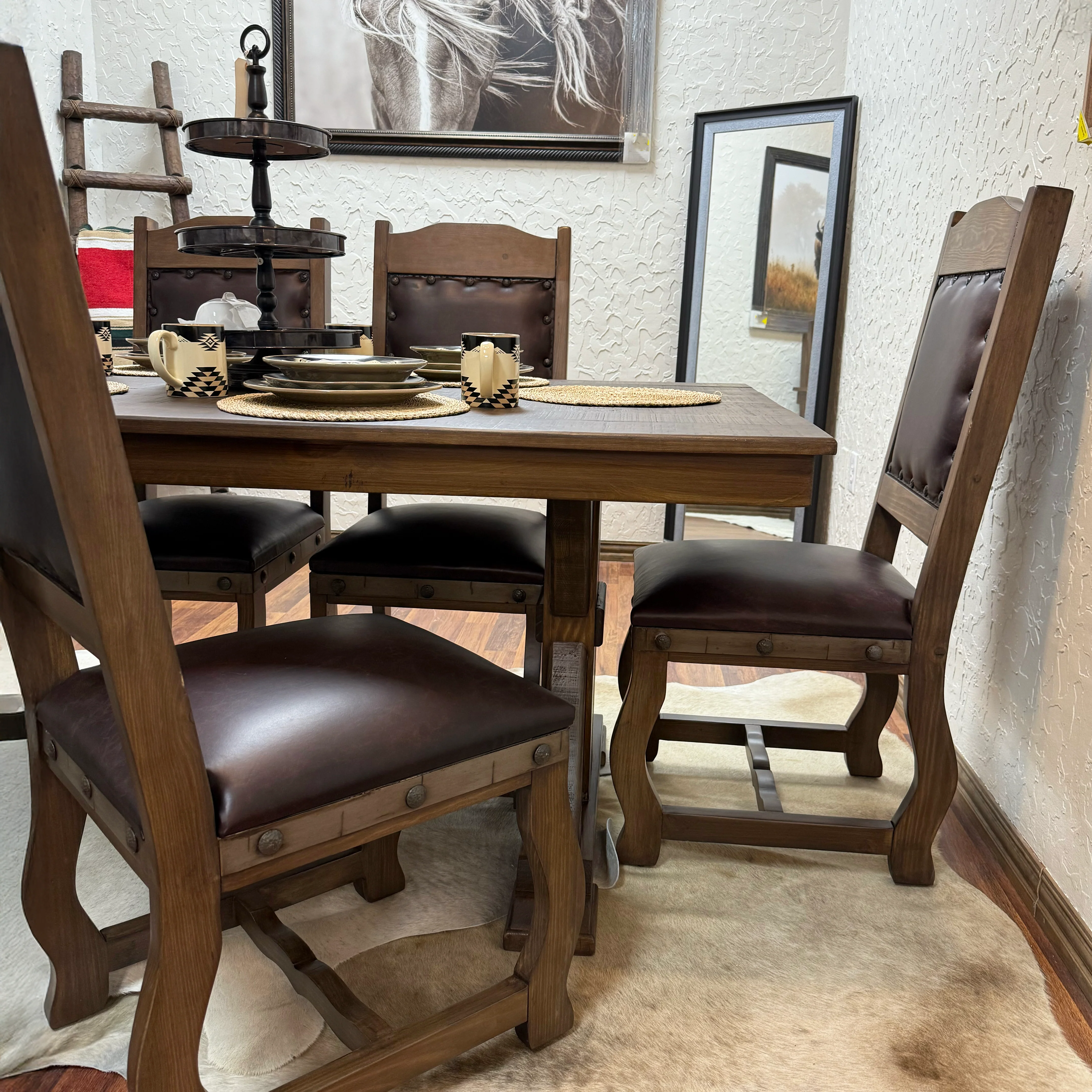 Western Coffee Dining Set - Image 3