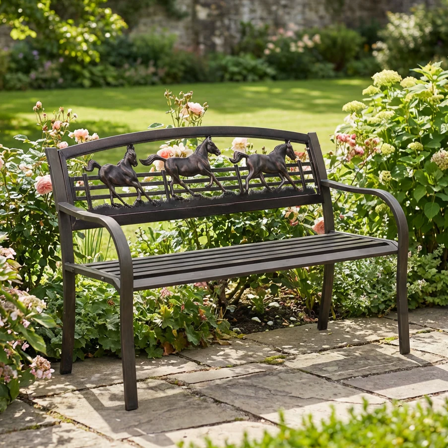 Wild Horses Bench
